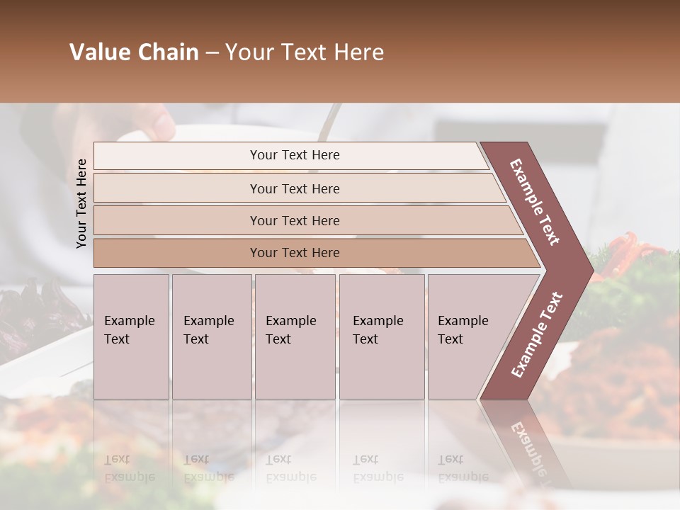 A Person Pouring A Bowl Of Soup Into A Bowl PowerPoint Template