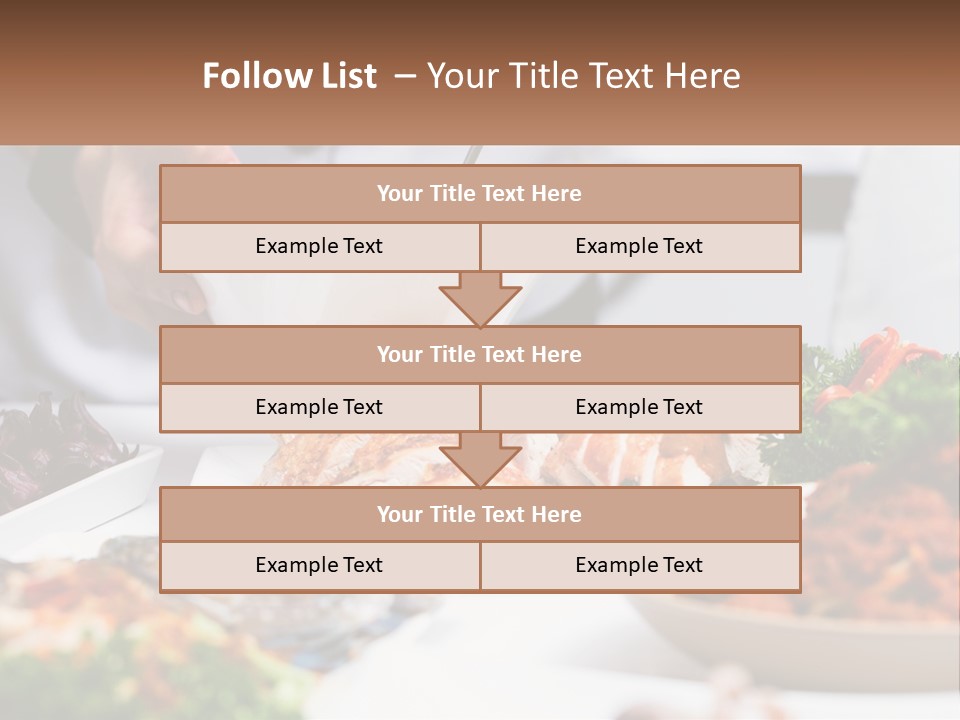 A Person Pouring A Bowl Of Soup Into A Bowl PowerPoint Template
