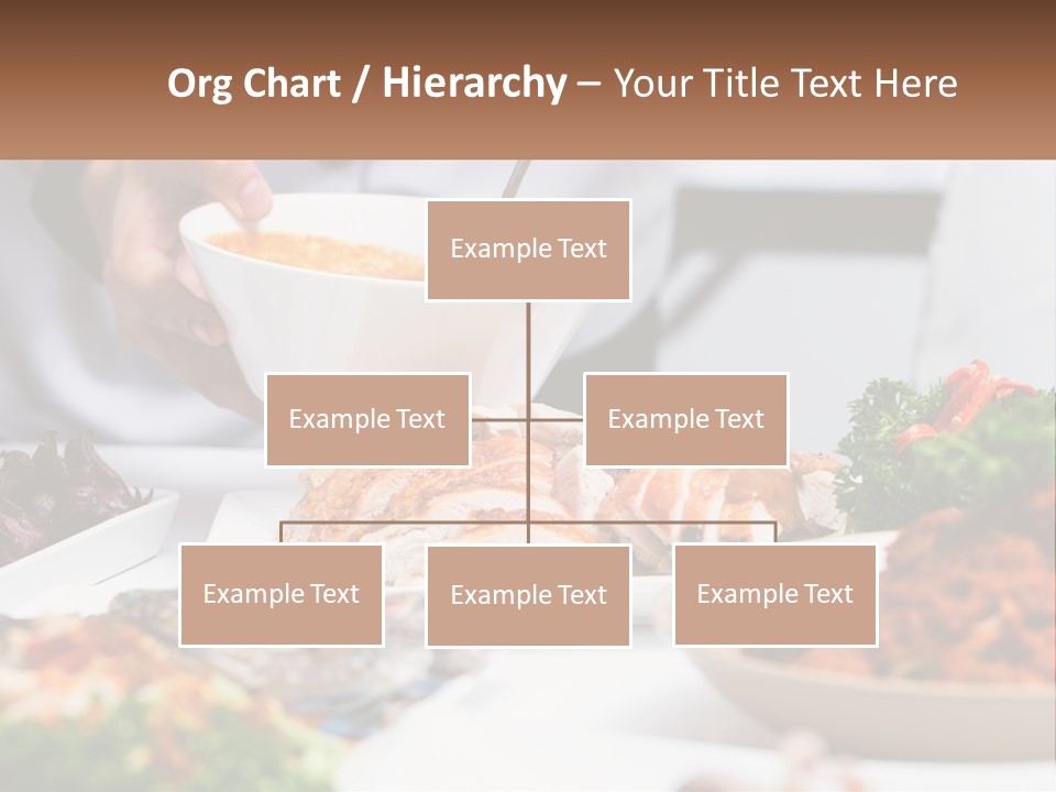 A Person Pouring A Bowl Of Soup Into A Bowl PowerPoint Template