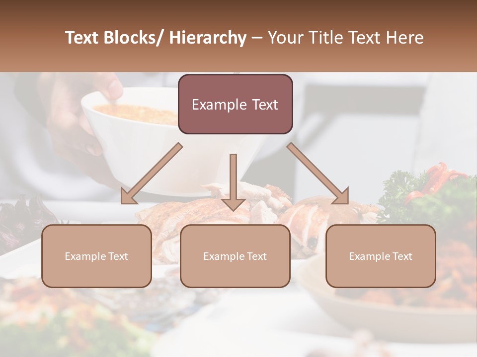 A Person Pouring A Bowl Of Soup Into A Bowl PowerPoint Template