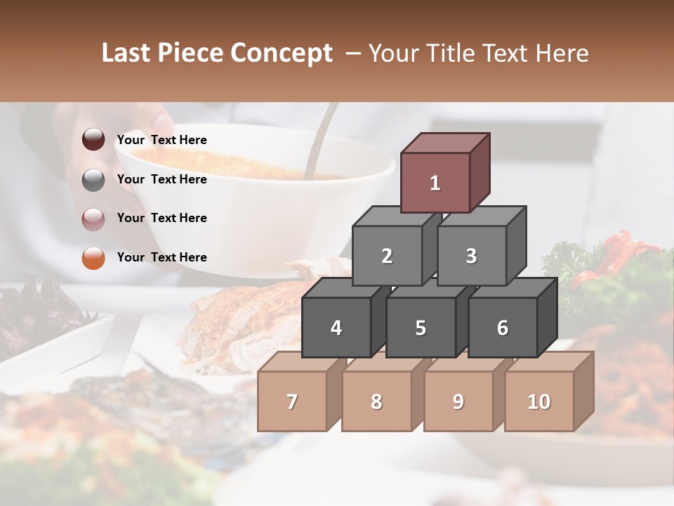 A Person Pouring A Bowl Of Soup Into A Bowl PowerPoint Template