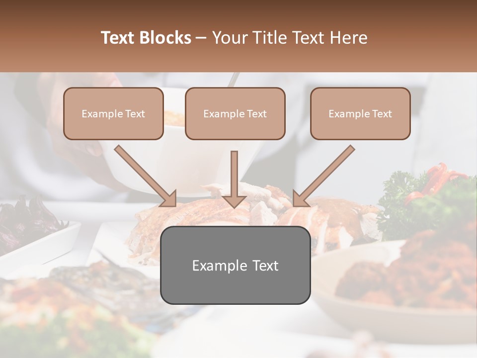 A Person Pouring A Bowl Of Soup Into A Bowl PowerPoint Template