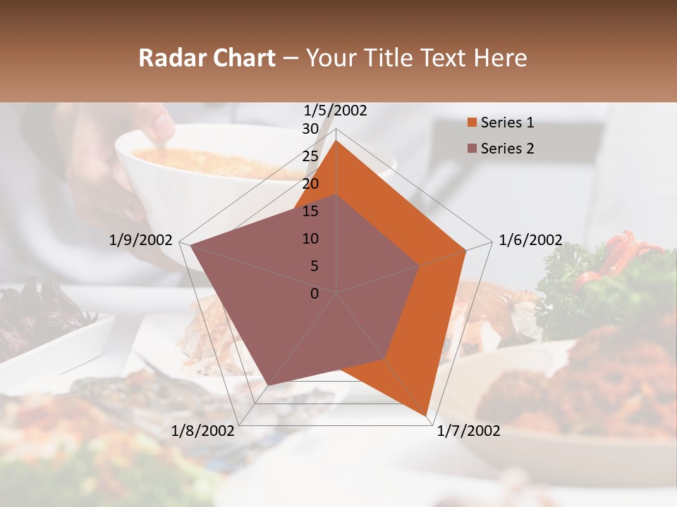 A Person Pouring A Bowl Of Soup Into A Bowl PowerPoint Template