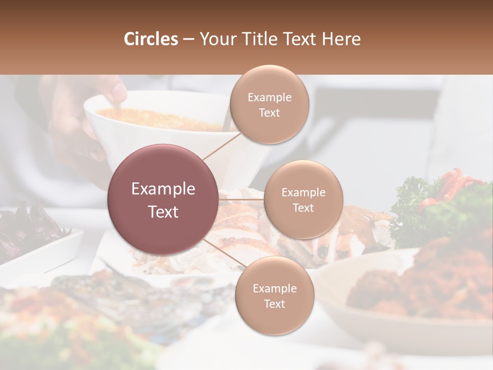 A Person Pouring A Bowl Of Soup Into A Bowl PowerPoint Template
