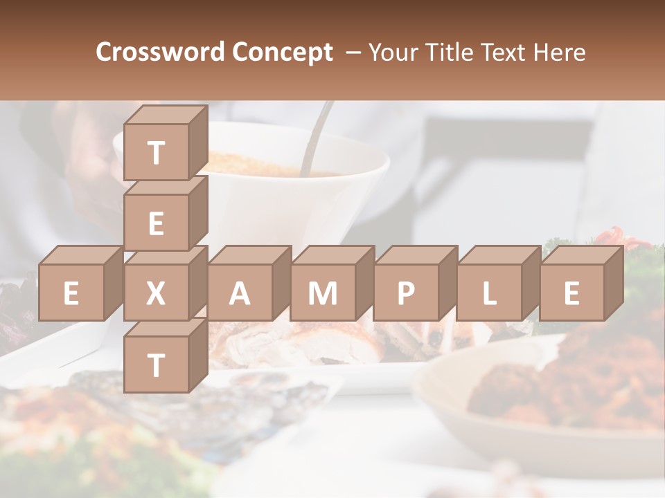 A Person Pouring A Bowl Of Soup Into A Bowl PowerPoint Template