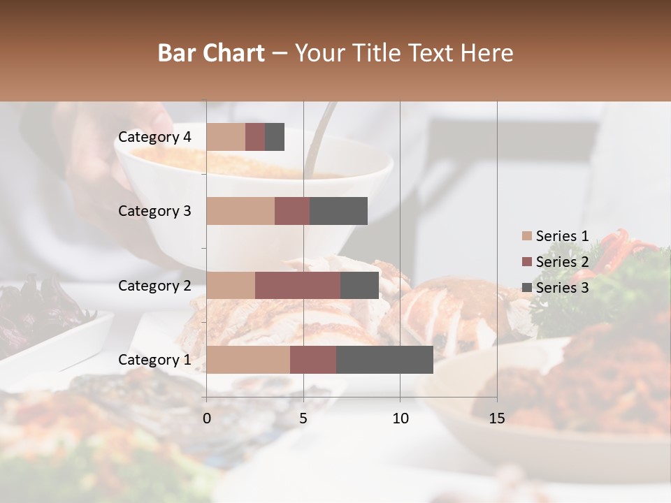 A Person Pouring A Bowl Of Soup Into A Bowl PowerPoint Template