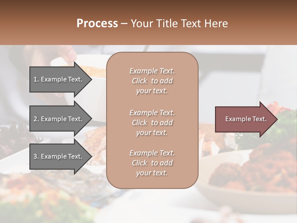 A Person Pouring A Bowl Of Soup Into A Bowl PowerPoint Template