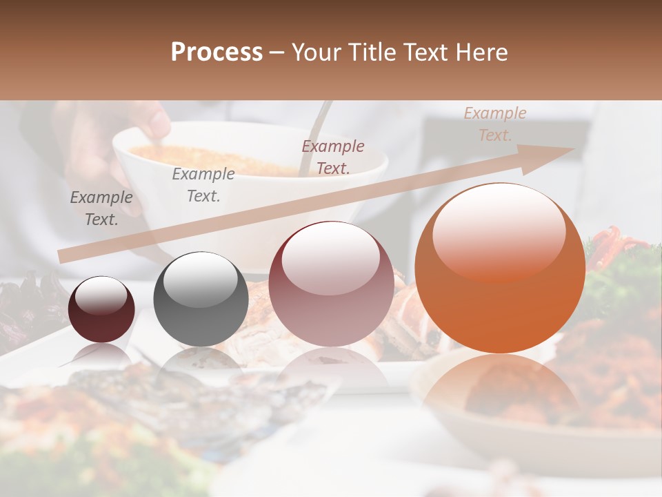 A Person Pouring A Bowl Of Soup Into A Bowl PowerPoint Template