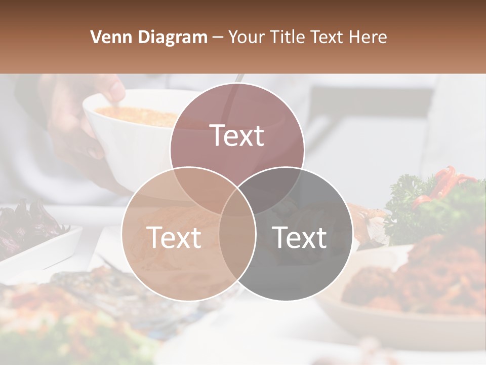 A Person Pouring A Bowl Of Soup Into A Bowl PowerPoint Template