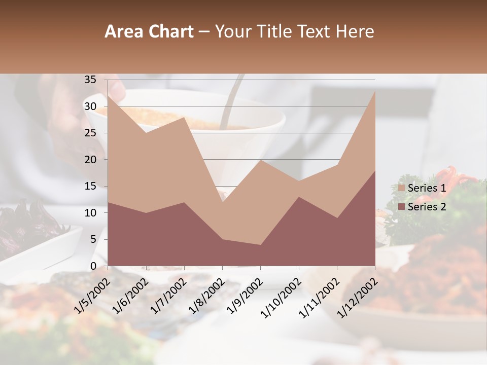 A Person Pouring A Bowl Of Soup Into A Bowl PowerPoint Template