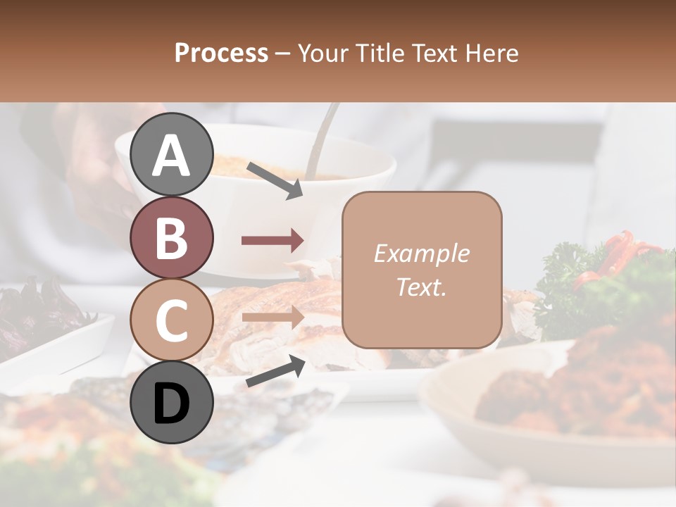 A Person Pouring A Bowl Of Soup Into A Bowl PowerPoint Template