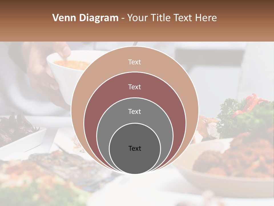 A Person Pouring A Bowl Of Soup Into A Bowl PowerPoint Template