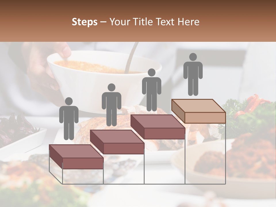 A Person Pouring A Bowl Of Soup Into A Bowl PowerPoint Template