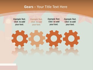 A Hand Pointing At Five Stars On A Wall PowerPoint Template