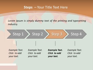 A Hand Pointing At Five Stars On A Wall PowerPoint Template