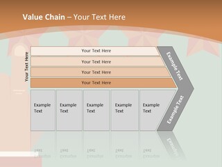 A Hand Pointing At Five Stars On A Wall PowerPoint Template