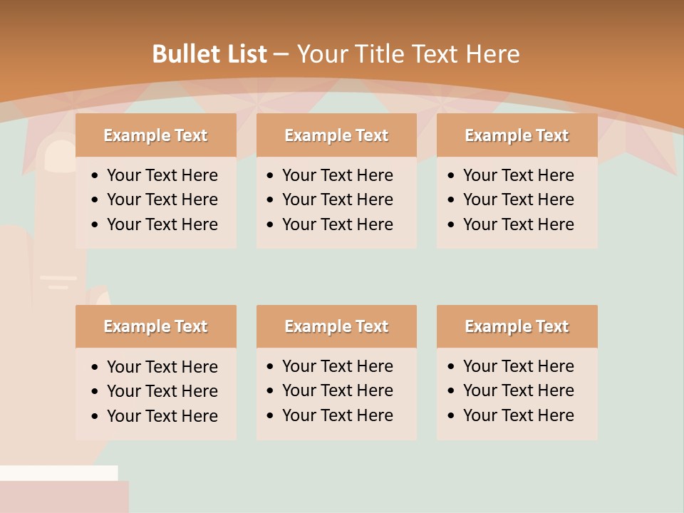 A Hand Pointing At Five Stars On A Wall PowerPoint Template