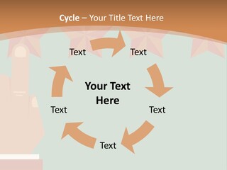 A Hand Pointing At Five Stars On A Wall PowerPoint Template