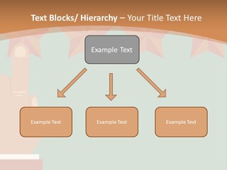 A Hand Pointing At Five Stars On A Wall PowerPoint Template