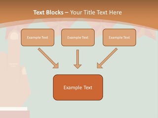 A Hand Pointing At Five Stars On A Wall PowerPoint Template