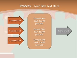 A Hand Pointing At Five Stars On A Wall PowerPoint Template