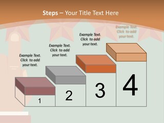 A Hand Pointing At Five Stars On A Wall PowerPoint Template