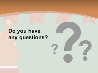 A Hand Pointing At Five Stars On A Wall PowerPoint Template