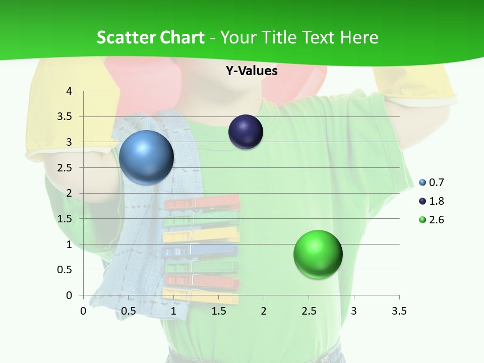 A Little Boy Is Holding A Toy In His Hands PowerPoint Template