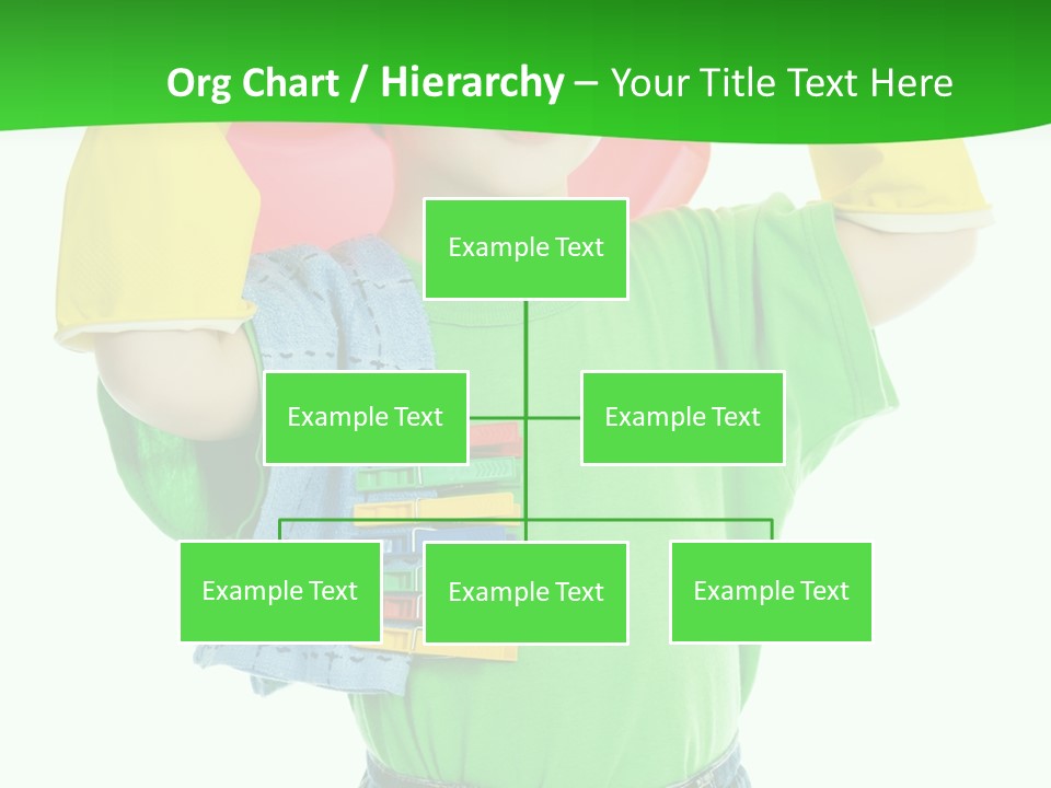 A Little Boy Is Holding A Toy In His Hands PowerPoint Template