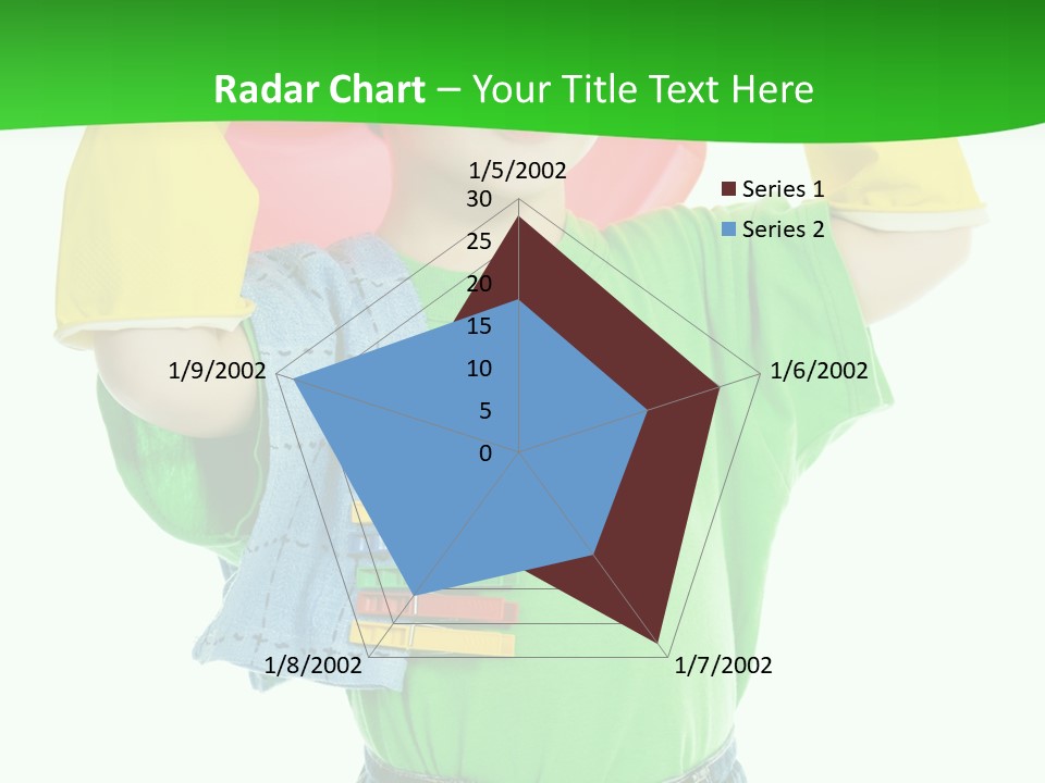 A Little Boy Is Holding A Toy In His Hands PowerPoint Template