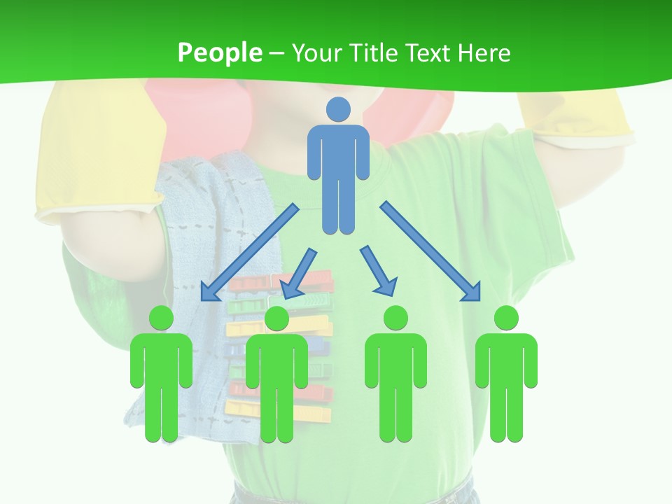 A Little Boy Is Holding A Toy In His Hands PowerPoint Template