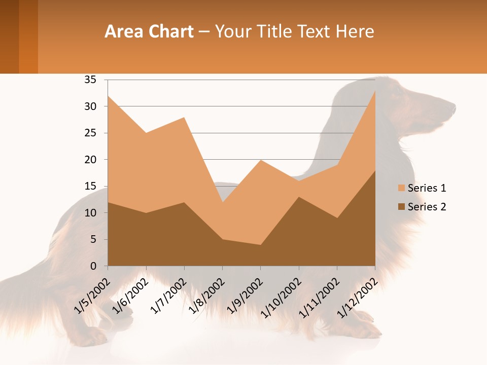 A Brown And Black Dog Standing Next To A Sign PowerPoint Template