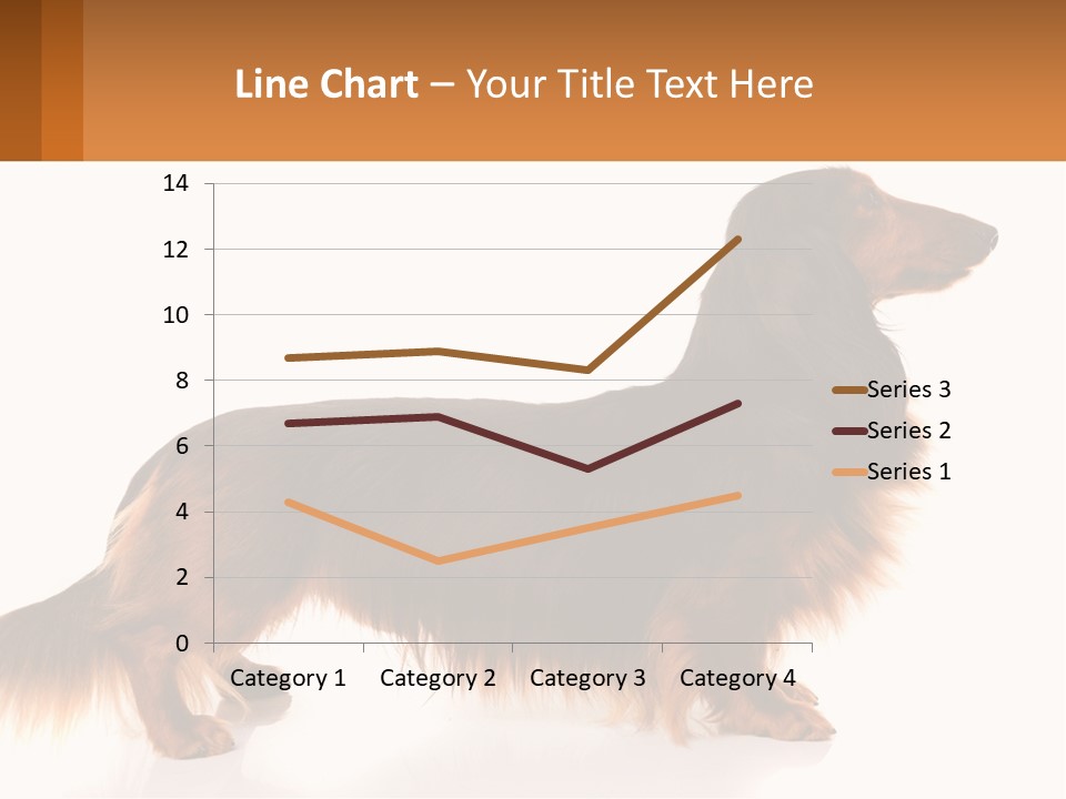 A Brown And Black Dog Standing Next To A Sign PowerPoint Template