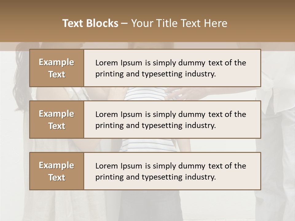 A Young Boy Is Getting His Hair Cut By A Woman PowerPoint Template