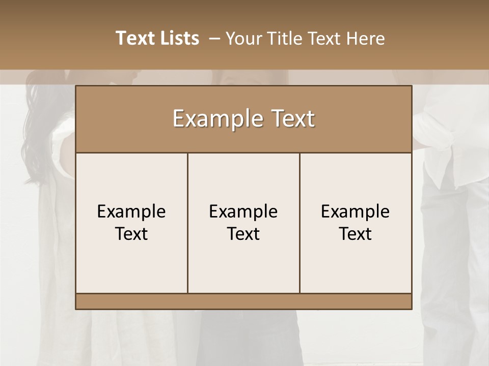 A Young Boy Is Getting His Hair Cut By A Woman PowerPoint Template