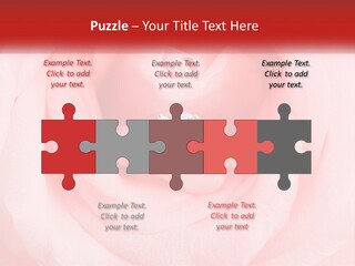 A Diamond Ring On Top Of A Pink Rose PowerPoint Template