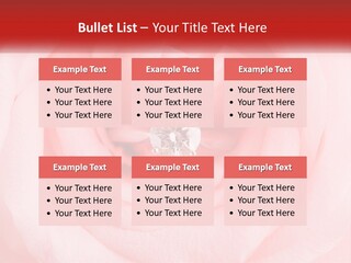 A Diamond Ring On Top Of A Pink Rose PowerPoint Template
