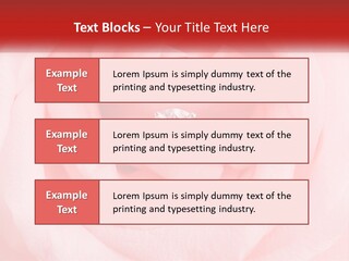 A Diamond Ring On Top Of A Pink Rose PowerPoint Template