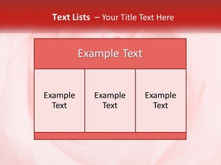 A Diamond Ring On Top Of A Pink Rose PowerPoint Template