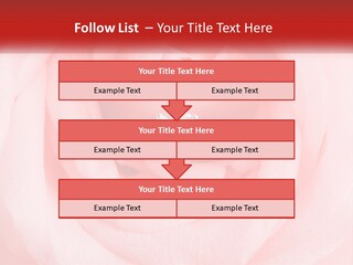 A Diamond Ring On Top Of A Pink Rose PowerPoint Template