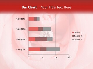 A Diamond Ring On Top Of A Pink Rose PowerPoint Template