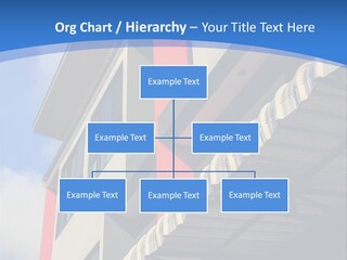 A Building With A Blue Sky In The Background PowerPoint Template
