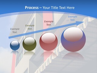 A Building With A Blue Sky In The Background PowerPoint Template