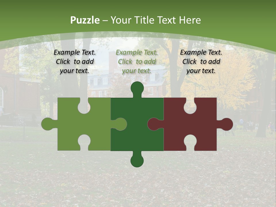 A Group Of People Sitting On Top Of A Lush Green Field PowerPoint Template