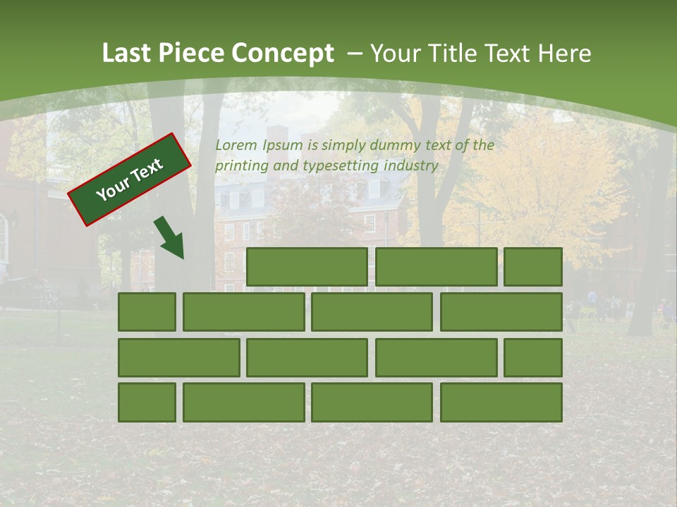 A Group Of People Sitting On Top Of A Lush Green Field PowerPoint Template