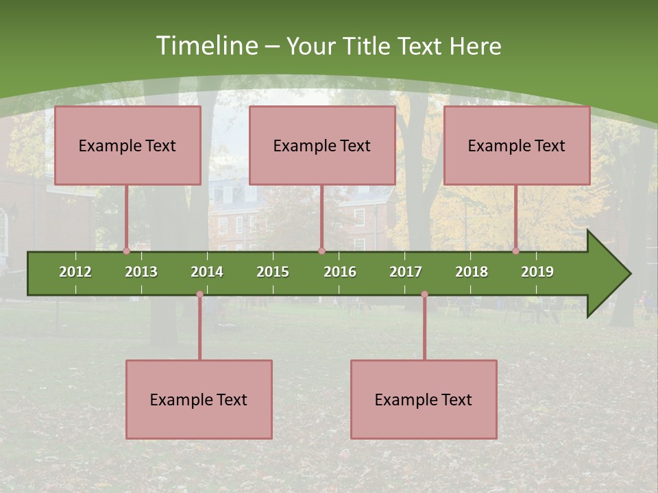 A Group Of People Sitting On Top Of A Lush Green Field PowerPoint Template