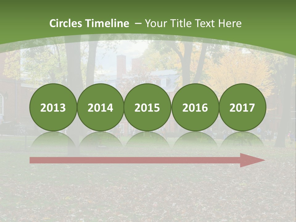 A Group Of People Sitting On Top Of A Lush Green Field PowerPoint Template