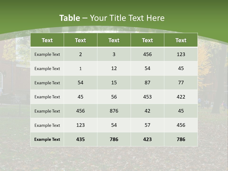 A Group Of People Sitting On Top Of A Lush Green Field PowerPoint Template