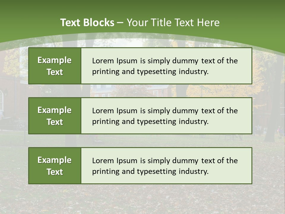 A Group Of People Sitting On Top Of A Lush Green Field PowerPoint Template