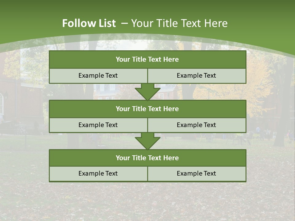 A Group Of People Sitting On Top Of A Lush Green Field PowerPoint Template